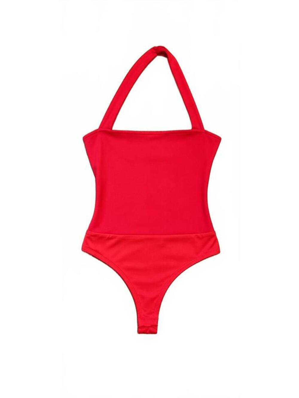 Superdown Red One-Piece Swimsuit Size Small